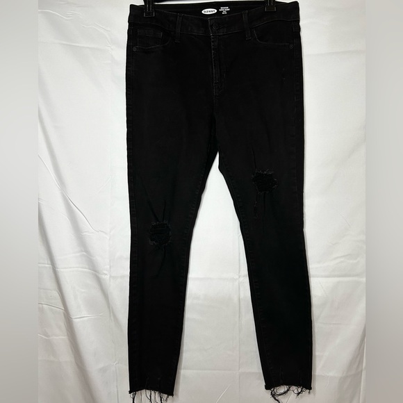 OLD NAVY Mid-Rise Rockstar Super-Skinny Jeans - Picture 1 of 7